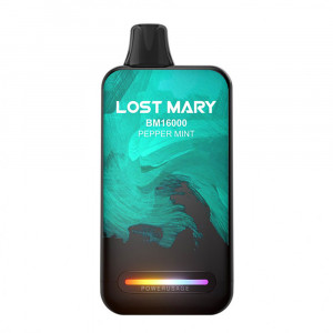 Электронная сигарета  LOST MARY BM 16000 - Pepper Mint (Перечная мята)