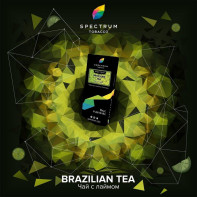 Табак для кальяна Spectrum Hard Line - Brazilian tea (Чай с лаймом) 100г