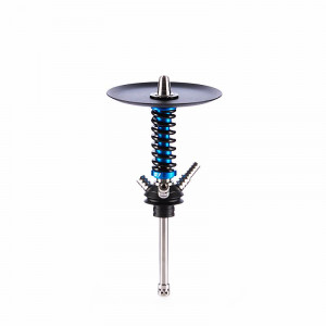 Кальян Mamay Custom - Coilover Micro голубой 38см (Без колбы)