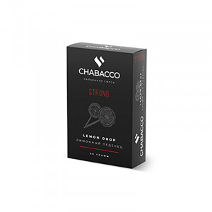 Смесь для кальяна Chabacco STRONG - Lemon Drop (Лимонный леденец) 50г