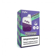 Электронная сигарета Puffmi DY 4500 - Kiwi Passion Fruit Guava (Киви Маракуйя Гуава)