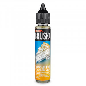 Жидкость Brusko Salt 30 мл 2% - Творожный десерт с кусочками банана