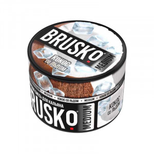 Смесь для кальяна BRUSKO MEDIUM - Кокос со льдом 50г