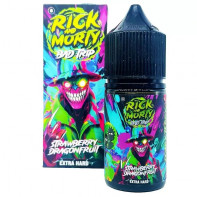 Жидкость Rick & Morty BAD TRIP - Strawberry Dragonfruit (Земляника Драгонфрут) 30мл 20мг