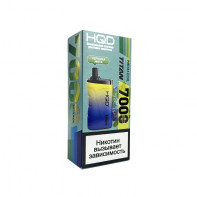 Электронная сигарета HQD TITAN 7000 - Черника мята