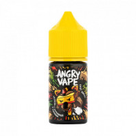 Жидкость Angry Vape - Енот Щипач (Чизкейк с клубникой и бананом) 30мл 20мг