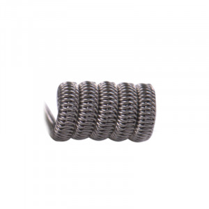 Койлы New Coil - #160 Staggered Staple Мех D=3 mm 4 витка R ~ 0,12 Om (6*0,4/0,1+2*0,4 K.A1 + 0,15 Ni80)