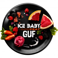 Табак для кальяна Black Burn - Ice Baby (Ягодный сорбет с грейпфрутом) 25г