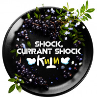 Табак для кальяна Black Burn - Shock, Currant Shock (Кислая Черная Смородина) 200г