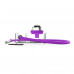 Кальян Nanosmoke Cube Purple с подсветкой