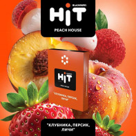 Табак для кальяна BLACKBURN HiT - Peach House (Клубника Персик Личи) 30г