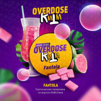 Табак для кальяна Overdose - Тропическая газировка (Fantola) 100г