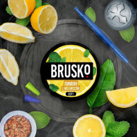 Смесь для кальяна BRUSKO MEDIUM  - Лимон с мелиссой 50г