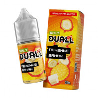 Жидкость DUALL SALT EXTRA - Печенье Банан 30мл 20мг hard