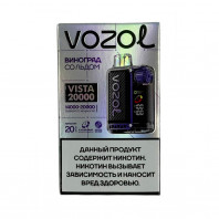 Электронная сигарета VOZOL VISTA 20000 HARD - Виноград со льдом