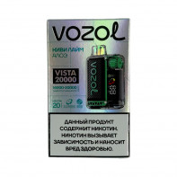 Электронная сигарета VOZOL VISTA 20000 HARD - Киви Лайм Алоэ