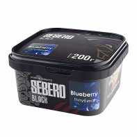 Табак для кальяна Sebero Black - Blueberry (Голубика) 200г