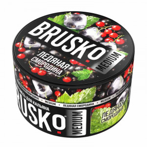 Смесь для кальяна BRUSKO MEDIUM - Ледяная смородина 250г
