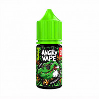 Жидкость Angry Vape Ultra - Крокодил Бревно (Кислое киви) 30мл 20мг
