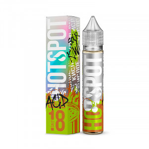 Жидкость HOTSPOT Sour - Kiwi Acid (Кислый киви) 30мл 18мг