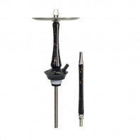 Кальян Union Hookah - Sleek акрил шишки чёрный 50см(Без колбы)