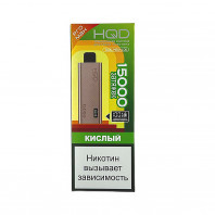 Электронная сигарета HQD ULTIMA PRO MAX 15000 -  Кислый (Sour)
