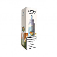 Электронная сигарета UDN BAR X 7000 - Mint Orange lemon (Мята Апельсин Лимон)