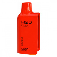 Картридж HQD CLICK 5500 - Гранатовый сок со смородиной и лимон