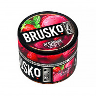 Смесь для кальяна BRUSKO MEDIUM - Ягодный сорбет 50г