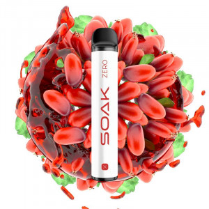 Электронная сигарета SOAK X ZERO 1500 - Barberry (Барбарис)