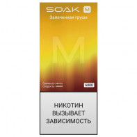 Электронная сигарета SOAK M2 6000 - Baked Pear (Запеченная груша)