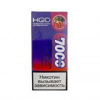 Электронная сигарета HQD Cuvie BAR 7000 - Гранатовый сок Cмородина и лимон