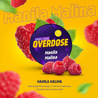 Табак для кальяна Overdose - Филиппинская малина (Manila Malina) 100г