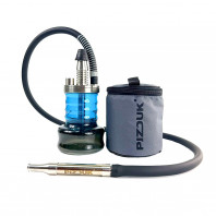 Кальян Pizduk Hookah - LITE Grey-bag (Дым волна колба) 20см