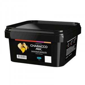 Смесь для кальяна Chabacco MEDIUM - Banana milkshake (Банановый милкшейк) 200г