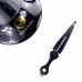 Кальян Seven Star - E-100B-SS Gold Black 67см (Полный комплект)