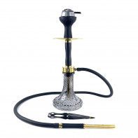 Кальян Seven Star - E-102S-SS GOLD BLACK 52см (Полный комплект)