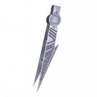Щипцы для кальяна - Zeuz Silver 25см