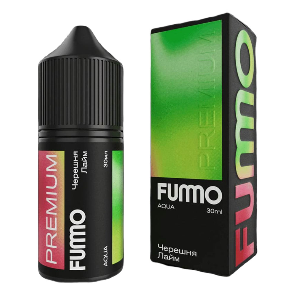 Жидкость Fummo Aqua - Черешня Лайм 30мл 20мг