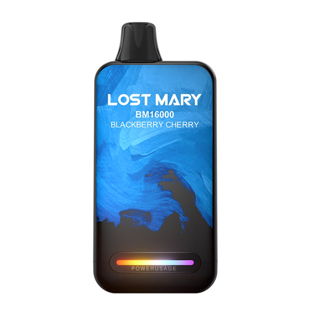 Электронная сигарета  LOST MARY BM 16000 - Blackberry Cherry (Ежевика Вишня)