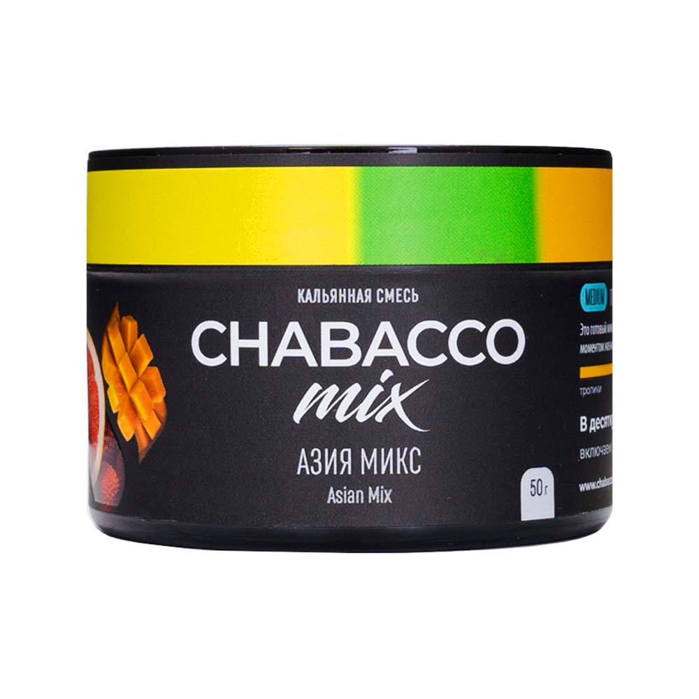 Смесь для кальяна Chabacco Mix MEDIUM - Азия микс (Asian MIX 2.0) 40г