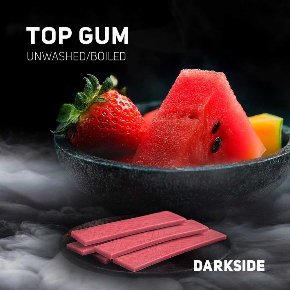 Табак для кальяна Darkside Core - Top Gum (Клубника Арбуз  Жвачка) 100г