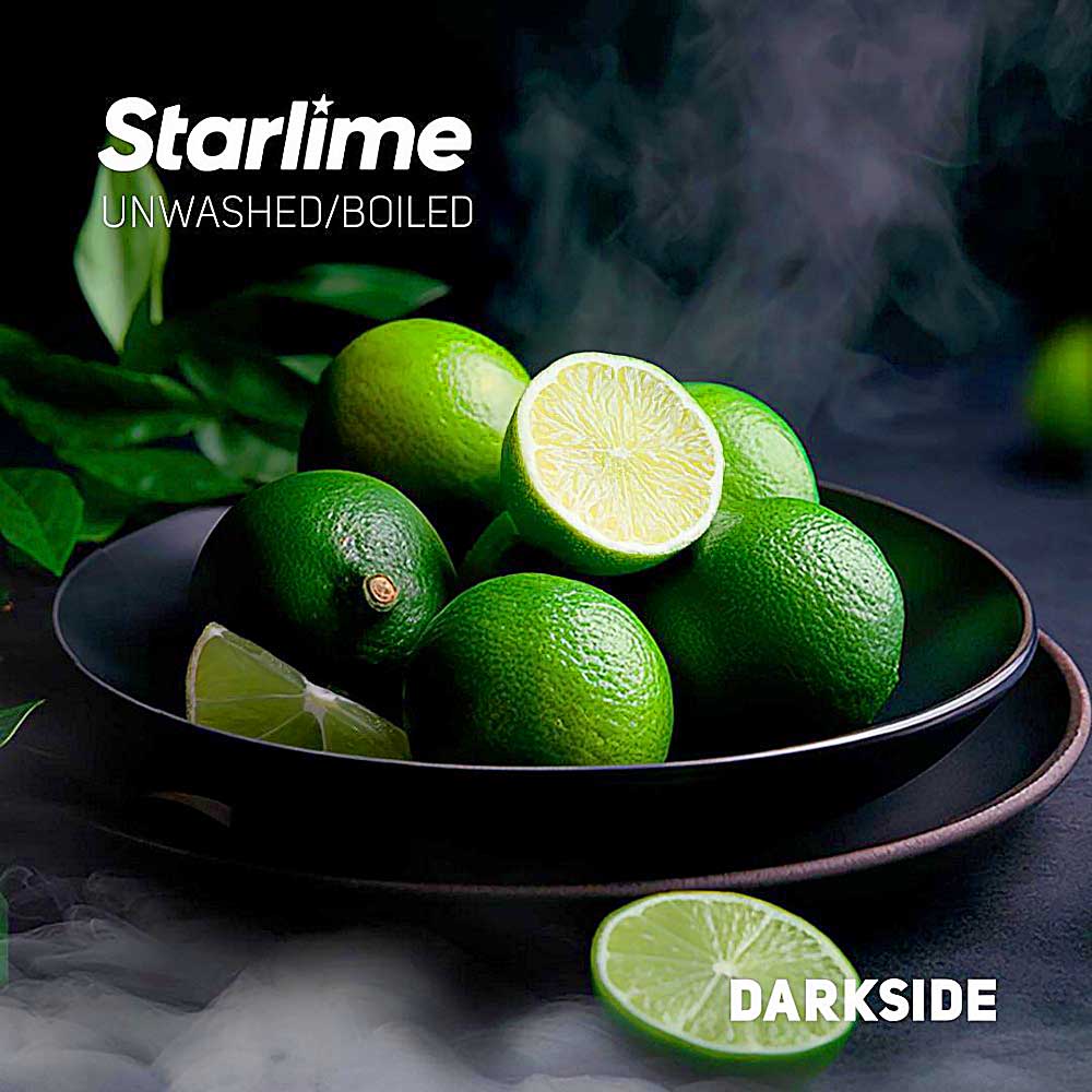 Табак для кальяна Darkside Core - Starlime (Лайм) 100г