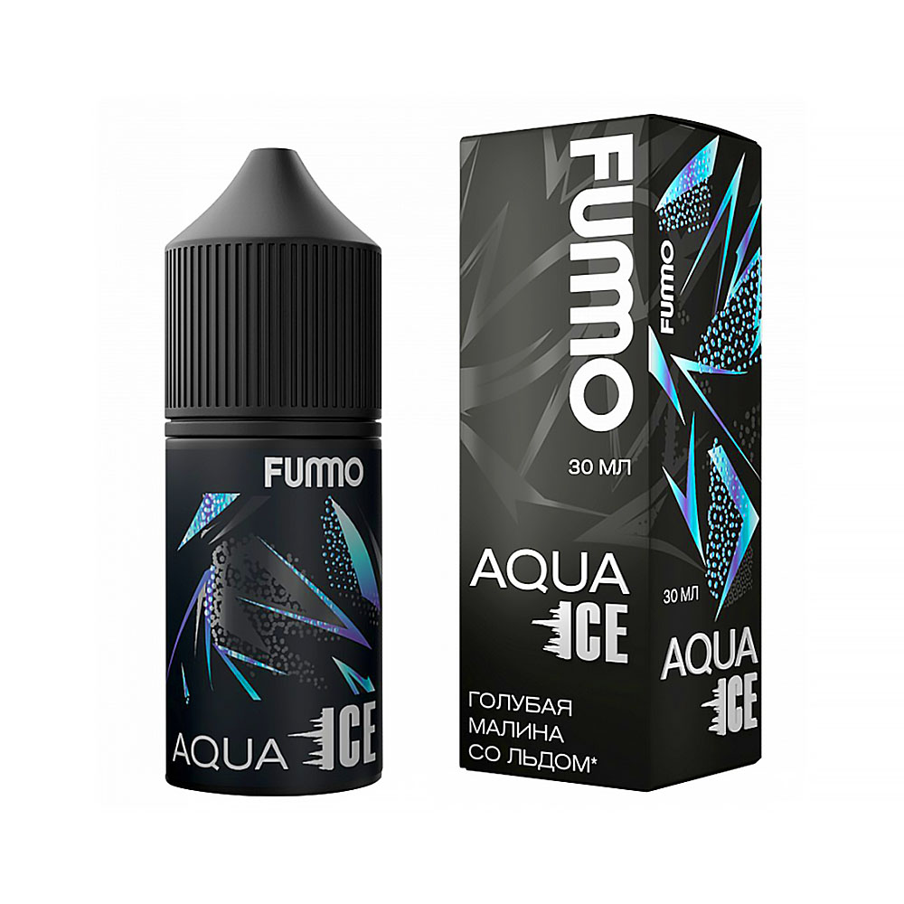 Жидкость Fummo Aqua ICE - Голубая малина со льдом 30мл 20мг